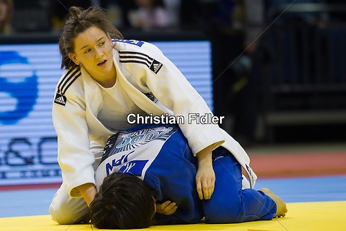 Grand Prix February 2013 -63kg Katrin Unterwurzacher (AUT) Megumi Tsugane (JPN) 02