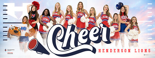 Henderson Cheer Team Poster