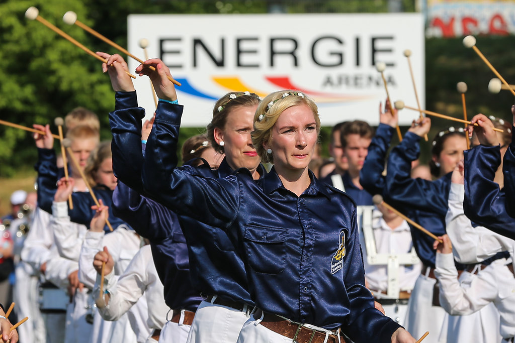 Strausberg,Energiearena,25. Fanfaronade,Fanfarenzug,2015 (P_614901-1)