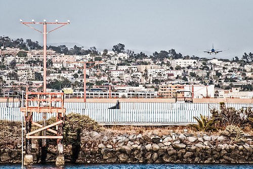 Endanflug auf San Diego