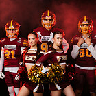 Junior Cheerleader der Troisdorf Jets