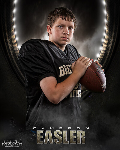 Gridiron Main Template (8x10 template)