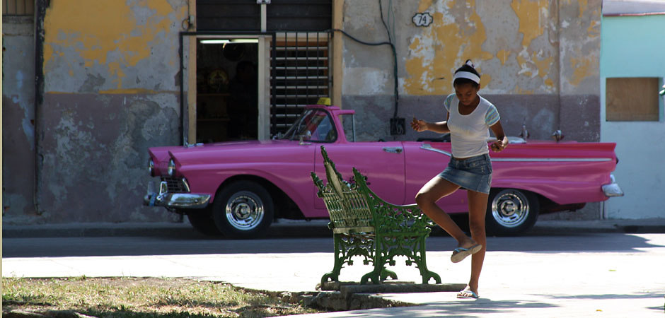 Girl at Placa de Armas (Havanna, Kuba, 2011) #4172 