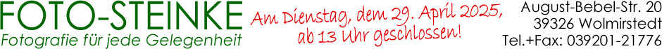 Foto-Steinke  -  Wolmirstedt