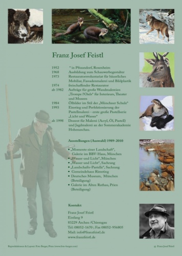 Kunstmaler Franz Josef Feistl
