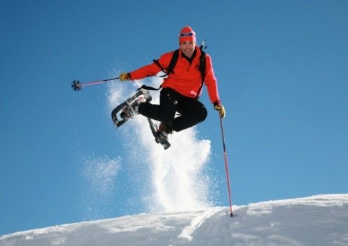 Snowshoeing 02-08 Schlickenrieder Sprung (1)