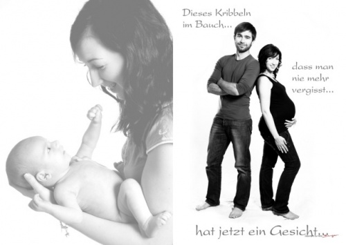 Danksagung Beispiel Titel und Rückseite