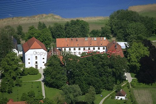 Herrenchiemsee altes Schloss Luft-10-0509