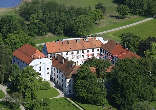 Herrenchiemsee altes Schloss Luft-13-0509