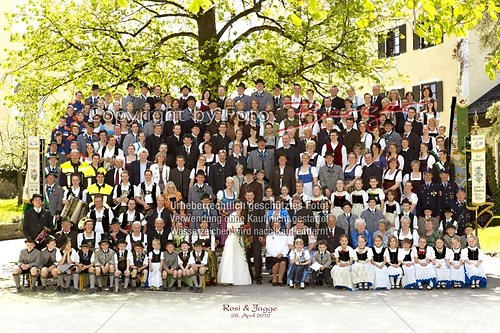 Gruppenfoto Rohrdorf im Pfarrhof