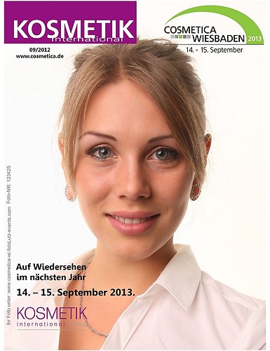 Cosmetica Wiesbaden Cover Shooting mit Event Sofortdruck