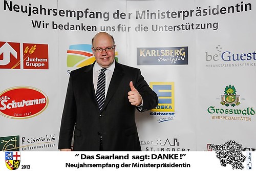 Neujahrsempfang der Ministerpräsidentin 2013, Das Saarland sagt Danke, Annegret Kramp Karr