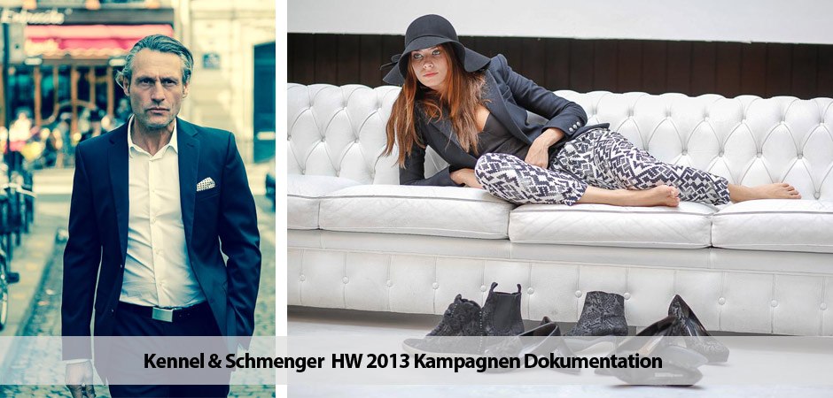 Kennel & Schmenger  HW 2013 Kampagne Dokumentation